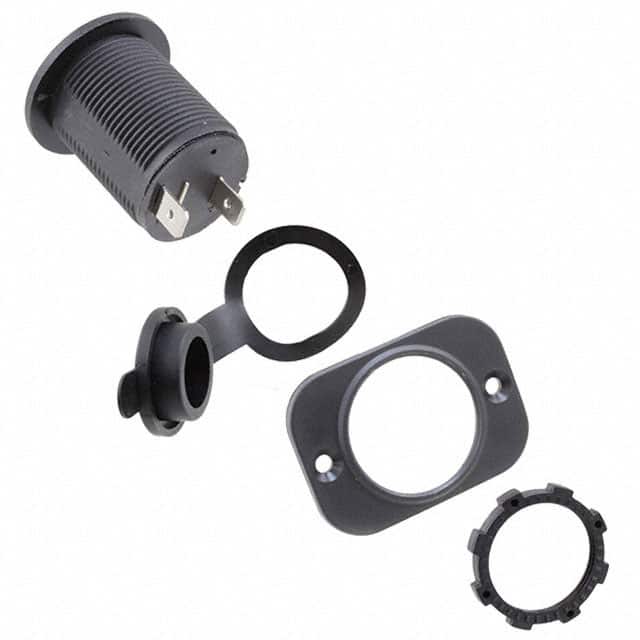 AS212C AUTO POWER SOCKET 12V 20A BLACK