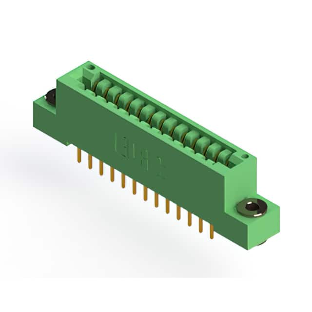 346-026-521-203 CONN EDGE DUAL FMALE 26POS 0.125