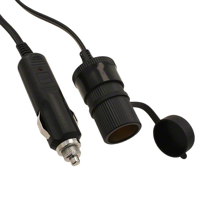 ZA5070 AUTO CBL ASSY W/SKT 12V 5A W/LED
