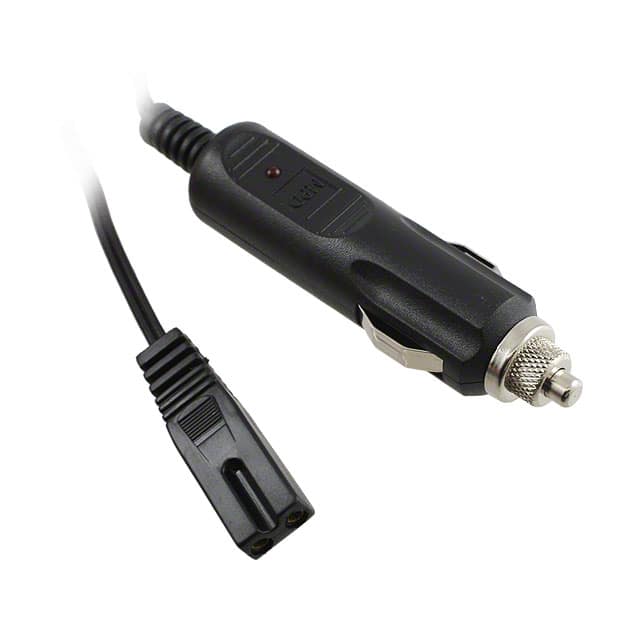 ZA5075 AUTO CBL ASSY W/PLG 12V 3A W/LED