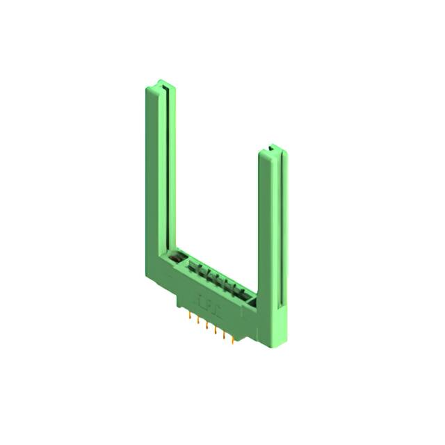 337-006-558-658 CONN EDGE SGL FMALE 6POS 0.156