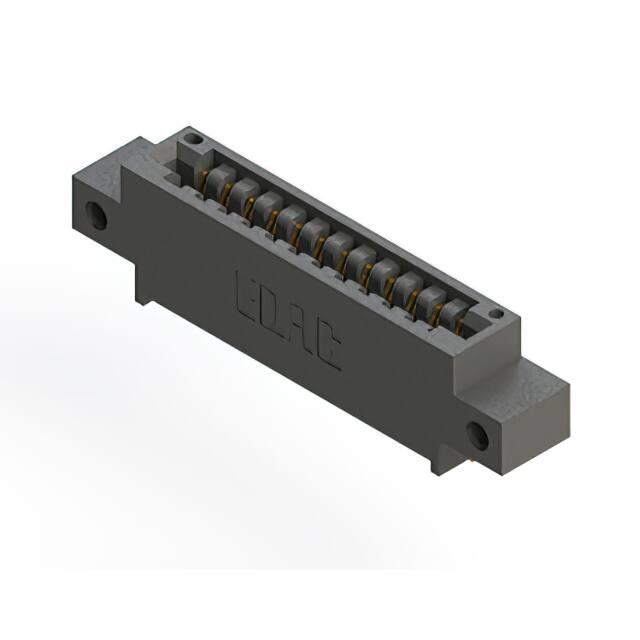 396-012-521-612 CONN EDGE SGL FMALE 12POS 0.125