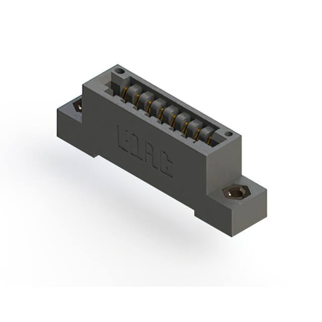 396-008-520-108 CONN EDGE SGL FMALE 8POS 0.125