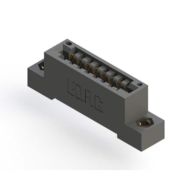 396-008-521-108 CONN EDGE SGL FMALE 8POS 0.125
