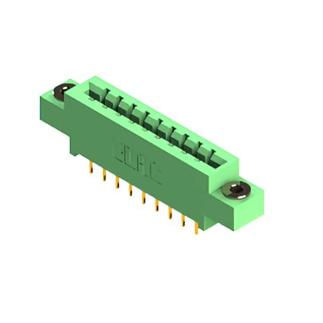 337-009-558-603 CONN EDGE SGL FMALE 9POS 0.156