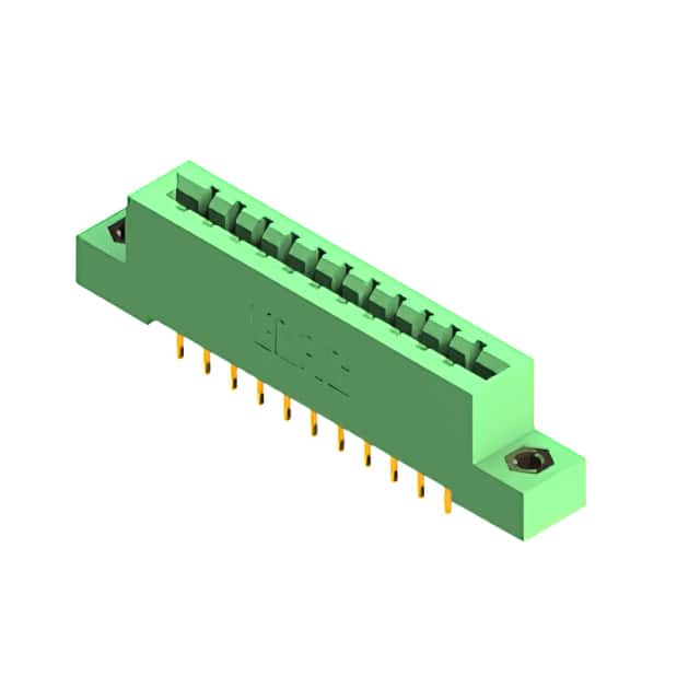 337-011-558-107 CONN EDGE SGL FMALE 11POS 0.156