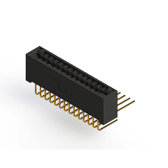 396-028-558-201 CONN EDGE DUAL FMALE 28POS 0.125