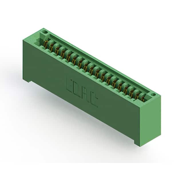 345-018-521-101 CONN EDGE SINGLE FML 18POS 0.100