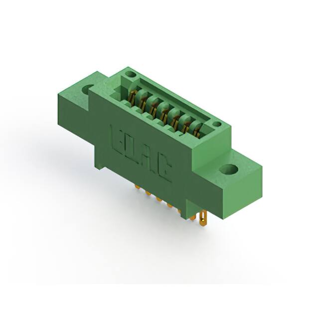 345-007-500-602 CONN EDGE SINGLE FML 7POS 0.100