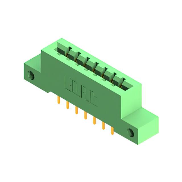 337-014-521-212 CONN EDGE DUAL FMALE 14POS 0.156