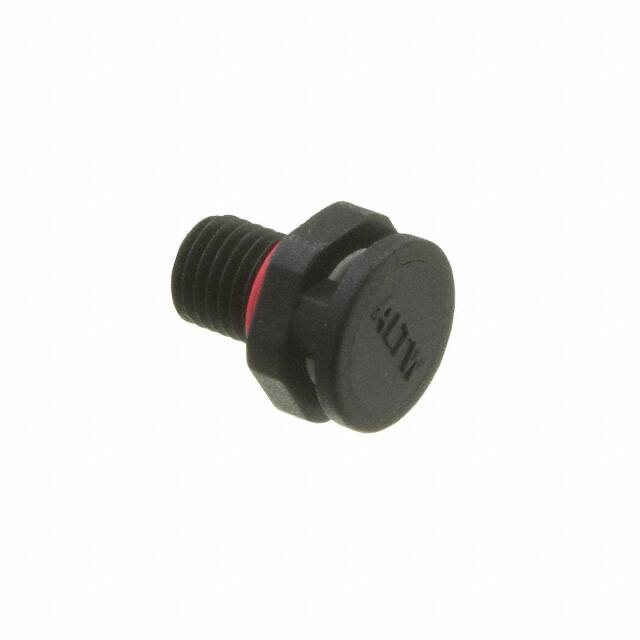 VENT-PS2NBK-O8001 M6 VENT PLASTIC >300ML/MIN, BK
