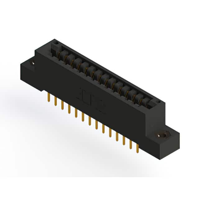 396-028-521-208 CONN EDGE DUAL FMALE 28POS 0.125