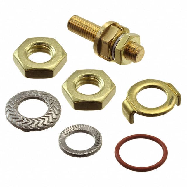 1277220000 EARTH STUD M10 SCREW BRASS