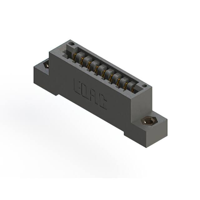 396-009-520-108 CONN EDGE SGL FMALE 9POS 0.125