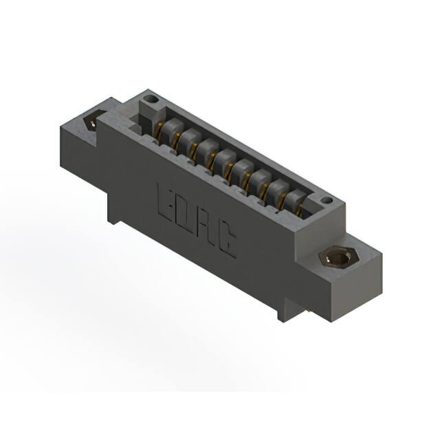 396-009-521-607 CONN EDGE SGL FMALE 9POS 0.125