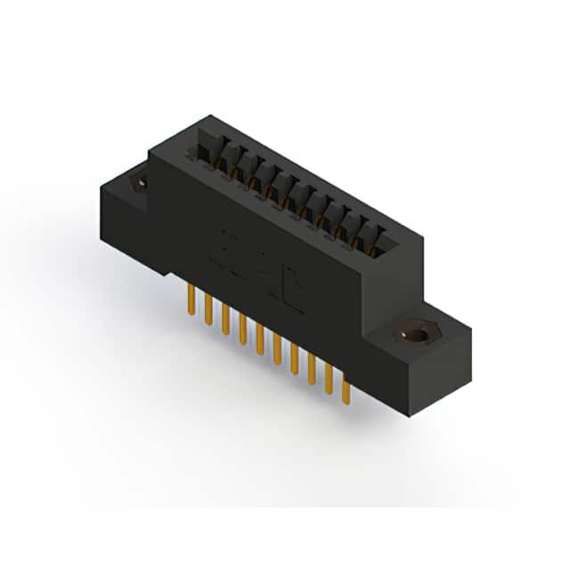 392-020-520-208 CONN EDGE DUAL FMALE 20POS 0.100