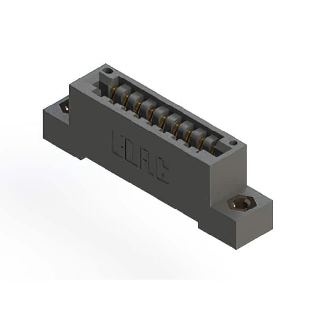 396-009-521-108 CONN EDGE SGL FMALE 9POS 0.125
