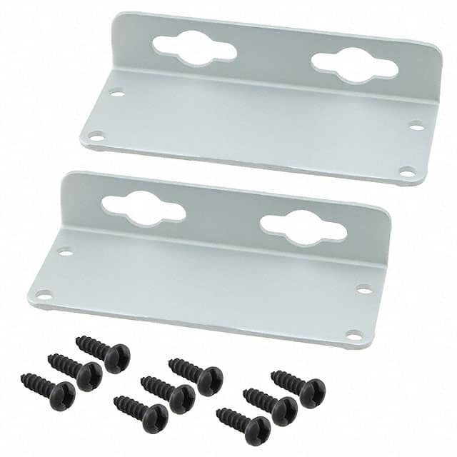 1455JF FLANGE 1.358X3.071" CLEAR 2/PKG