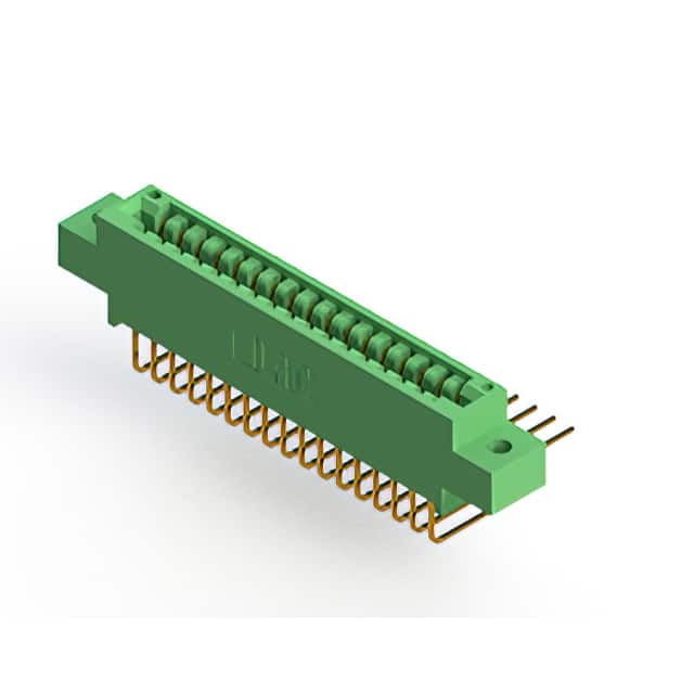 346-034-558-802 CONN EDGE DUAL FMALE 34POS 0.125