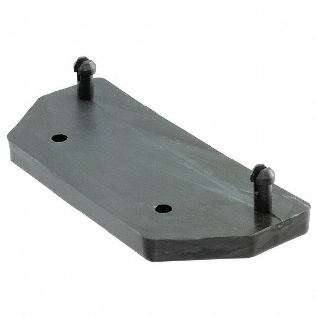 BE123459 WALL MOUNTING FLANGE BLACK