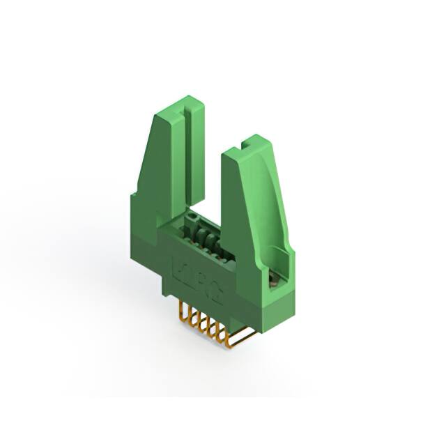 345-006-558-688 CONN EDGE SINGLE FML 6POS 0.100
