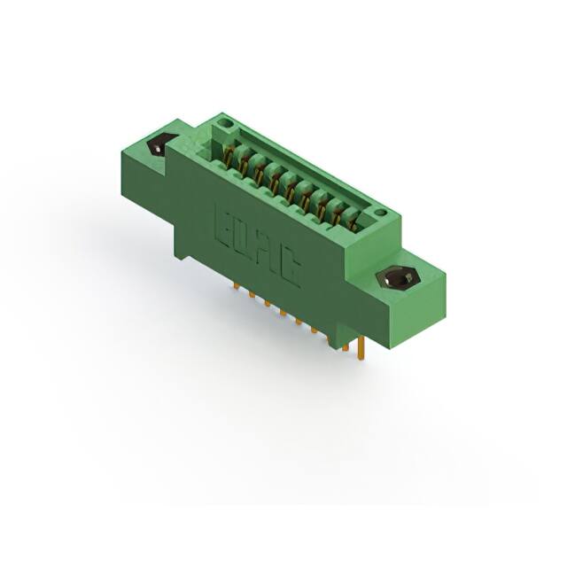 345-009-542-608 CONN EDGE SINGLE FML 9POS 0.100