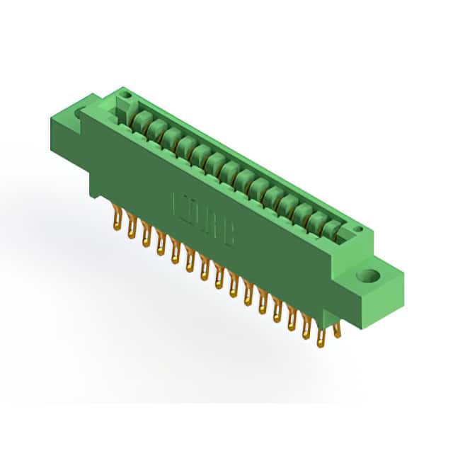 346-030-555-804 CONN EDGE DUAL FMALE 30POS 0.125