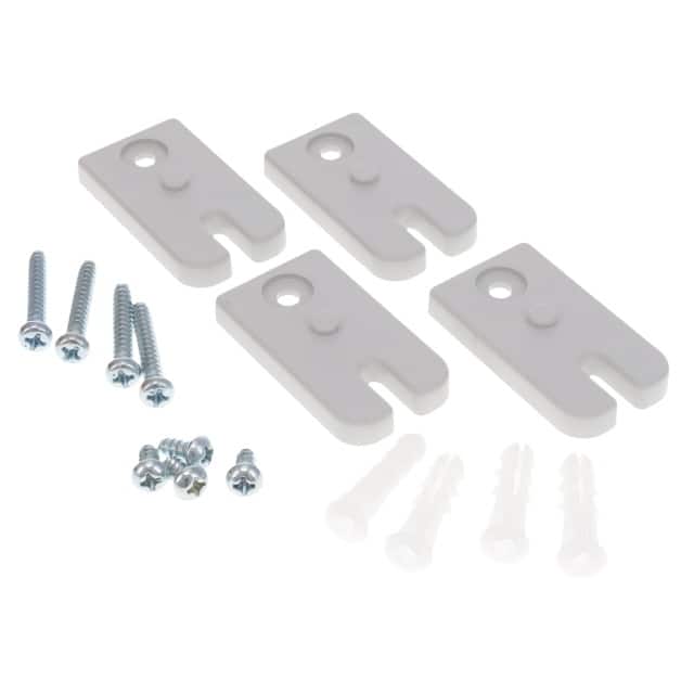 MF0050 MOUNT FEET POLYCARB U SLOT SET/4