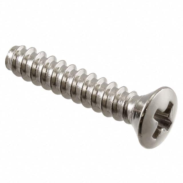 1593MS100 SCREW OVAL HEAD #4X.625" 1=100