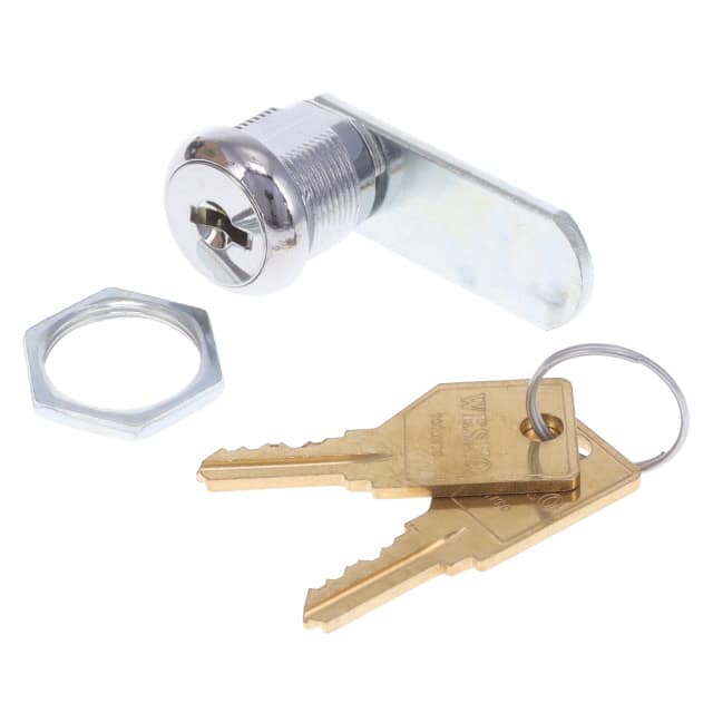 1427BK LOCK FLUSH 1/4 TURN 2 KEYS