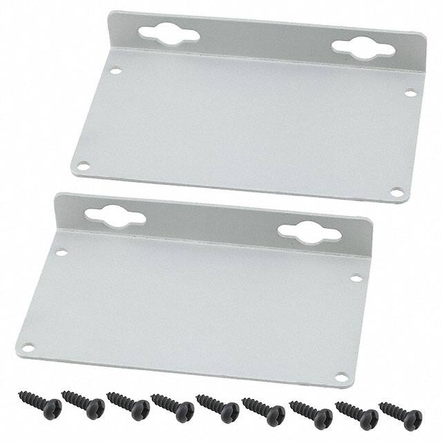 1455NF FLANGE 2.42X4.06" CLEAR 2/PKG