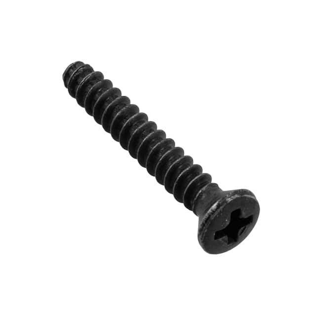 1593MS100BK SCREW OVAL HD #4X.625" 1=100 BLK