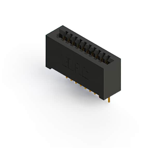 392-010-541-101 CONN EDGE SINGLE FML 10POS 0.100