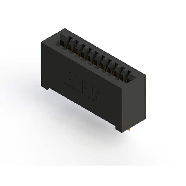 392-010-520-101 CONN EDGE SINGLE FML 10POS 0.100