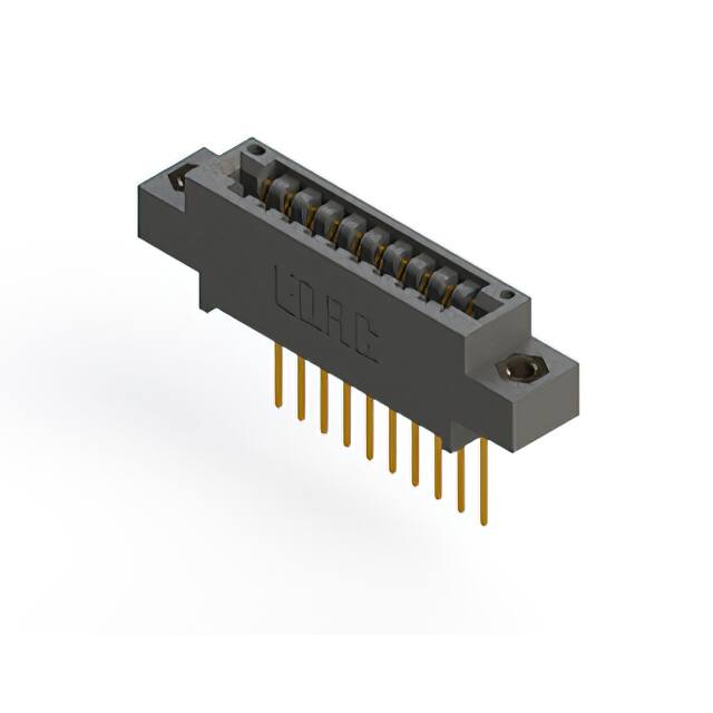 396-010-540-607 CONN EDGE SGL FMALE 10POS 0.125
