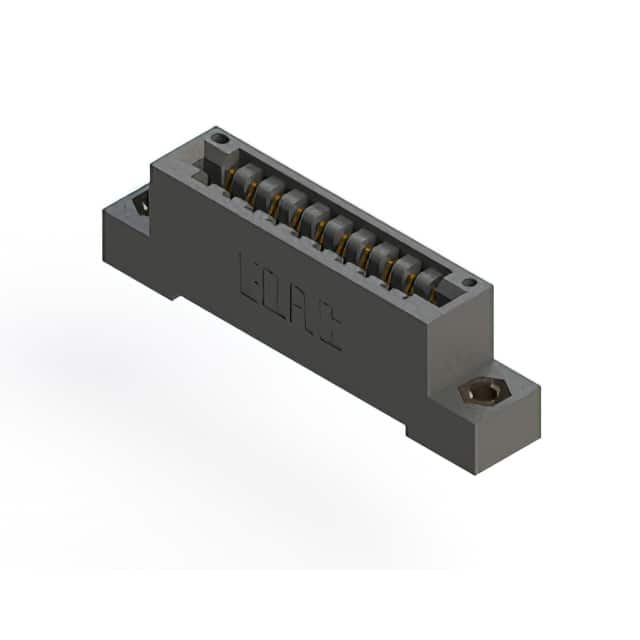 396-010-520-107 CONN EDGE SGL FMALE 10POS 0.125