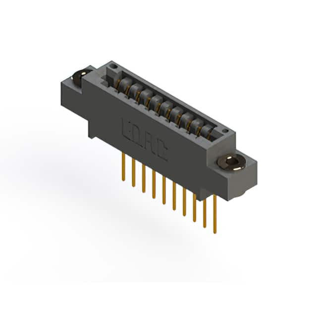 396-010-540-603 CONN EDGE SGL FMALE 10POS 0.125