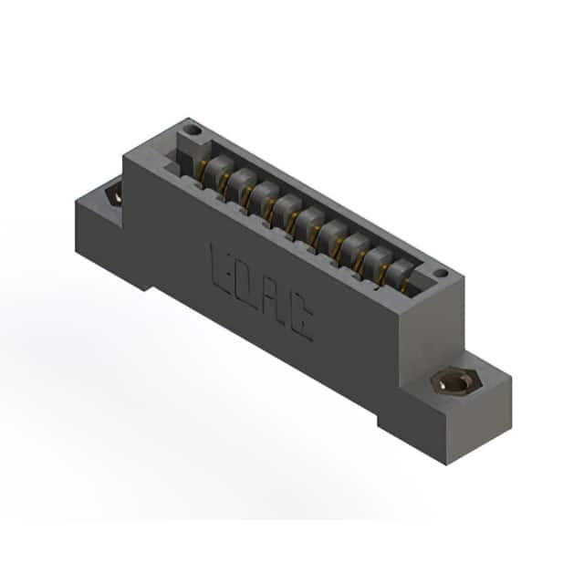 396-010-521-108 CONN EDGE SGL FMALE 10POS 0.125