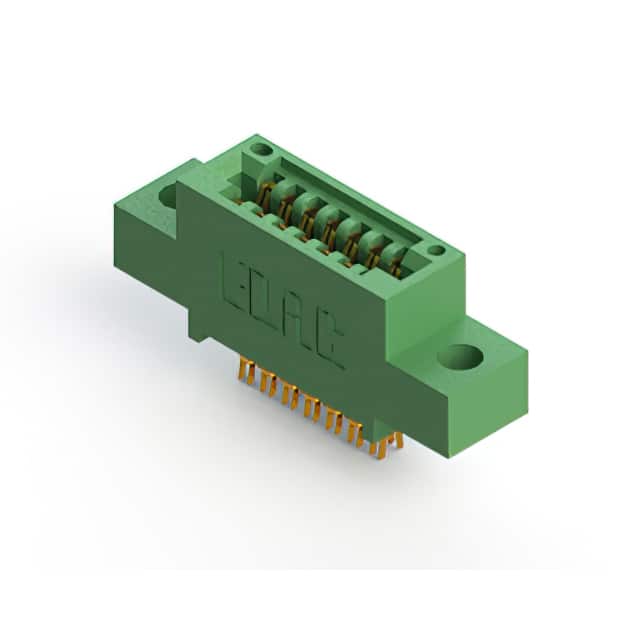 345-014-555-504 CONN EDGE DUAL FMALE 14POS 0.100
