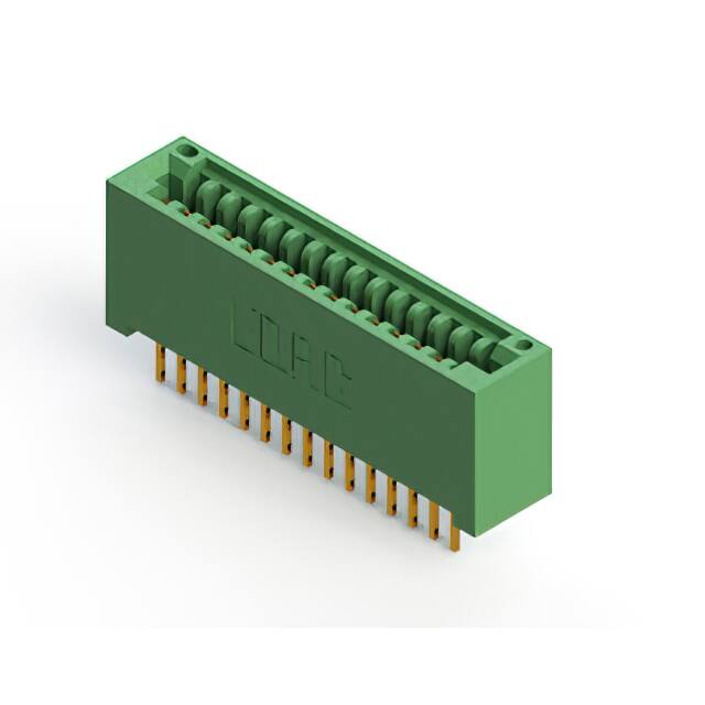 345-015-558-101 CONN EDGE SINGLE FML 15POS 0.100