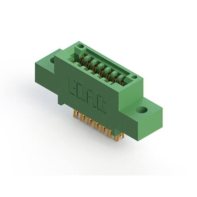 345-014-555-502 CONN EDGE DUAL FMALE 14POS 0.100