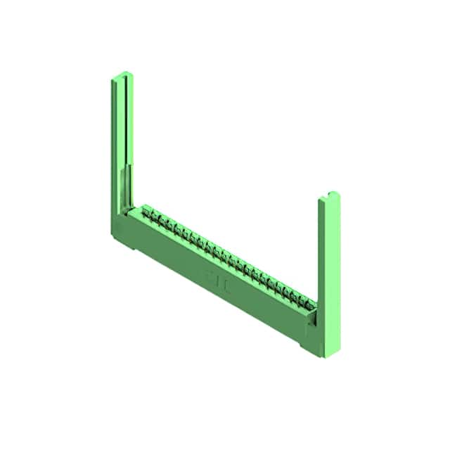 337-021-523-168 CONN EDGE SGL FMALE 21POS 0.156