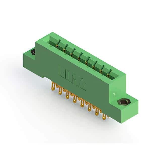 333-016-555-207 CONN EDGE DUAL FMALE 16POS 0.156
