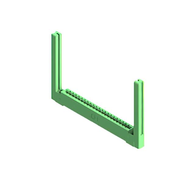 337-021-541-158 CONN EDGE SGL FMALE 21POS 0.156