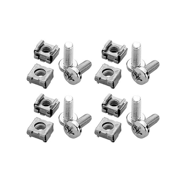ECNSM6 (8) CAGE NUT, SCREW PKG 6MM