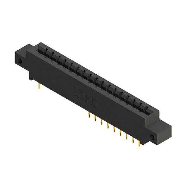 387-017-558-612 CONN EDGE SGL FMALE 17POS 0.156