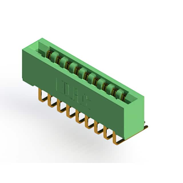 307-009-559-101 CONN EDGE SGL FMALE 9POS 0.156