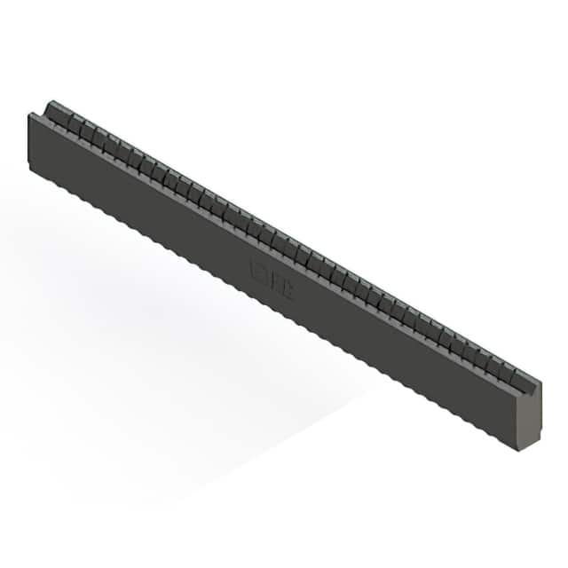 737-038-520-106 CONN EDGE SGL FMALE 38POS 0.156