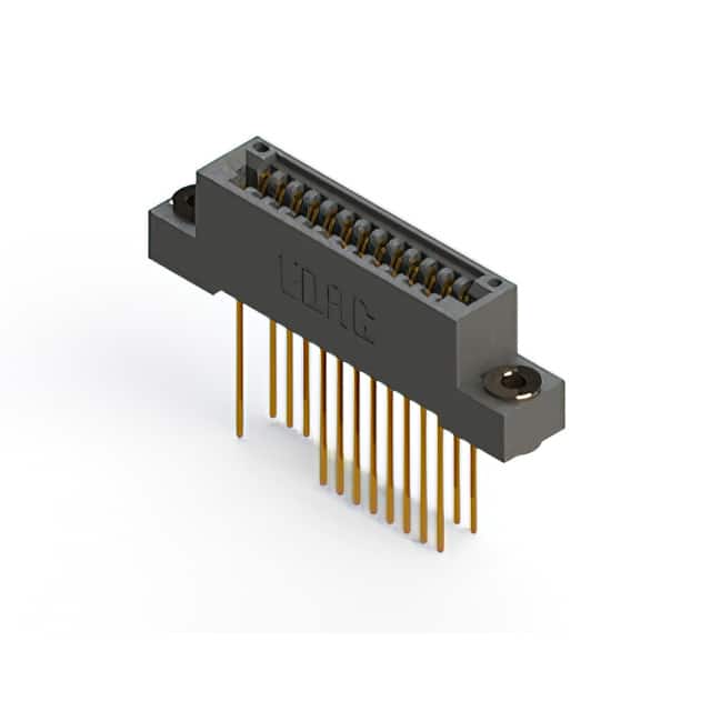 395-026-541-203 CONN EDGE DUAL FMALE 26POS 0.100