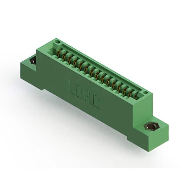 345-015-521-107 CONN EDGE SINGLE FML 15POS 0.100